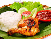 Ayam Kampung Kalasan Rice Set